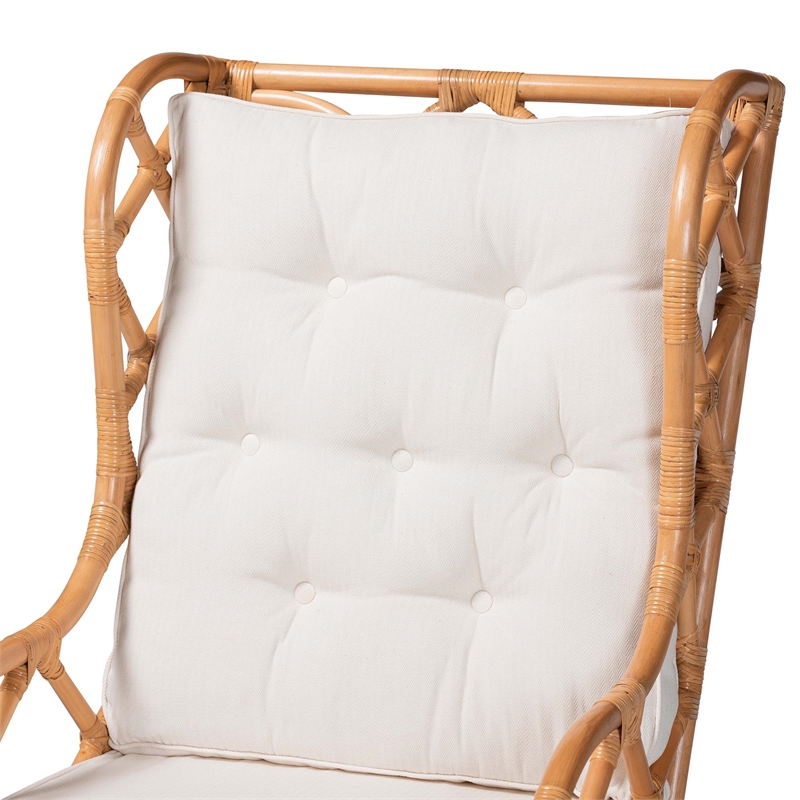 bali & pari Todd Natural Rattan Armchair