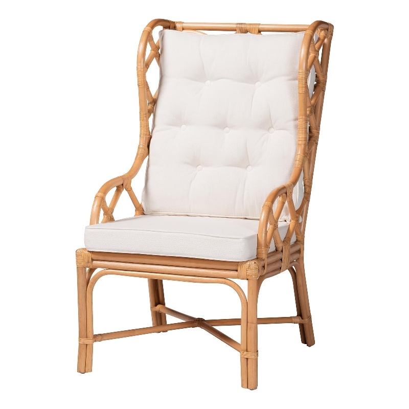 bali & pari Todd Natural Rattan Armchair