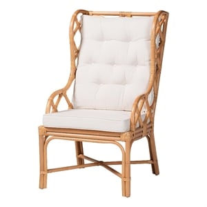 bali & pari Todd Natural Rattan Armchair