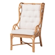 bali & pari Todd Natural Rattan Armchair