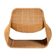 bali & pari Adala Natural Rattan Loop Lounge Chair