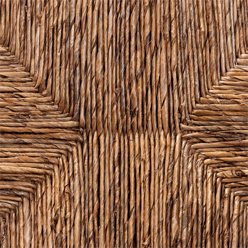 bali & pari Dolores Woven Seagrass Armchair with Bobbin Frame