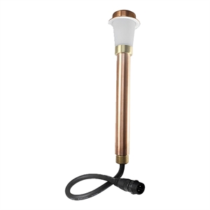 AQ Lighting 6-Piece Metal LED Mini Area Light Fixture Pro Kit in Copper