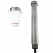 AQ Lighting 6-Piece Brass LED Mini Area Light Fixture Pro Kit in Silver