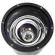 AQ Lighting Metal Well Light with Tri-Directional Cover Landscape in Brass