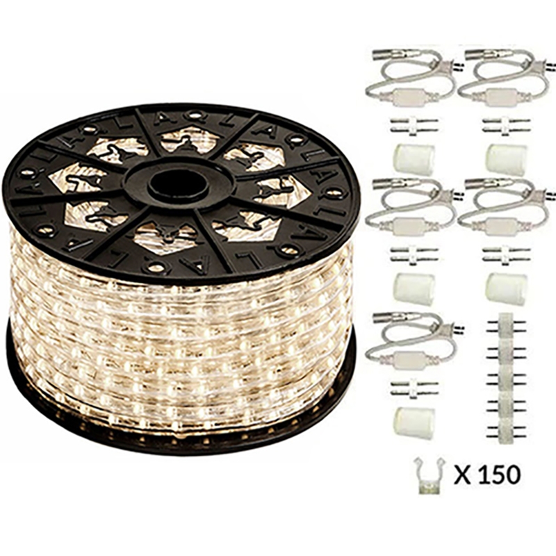 AQ Lighting Deluxe Plastic Dimmable Waterproof Flexible Light in Warm White