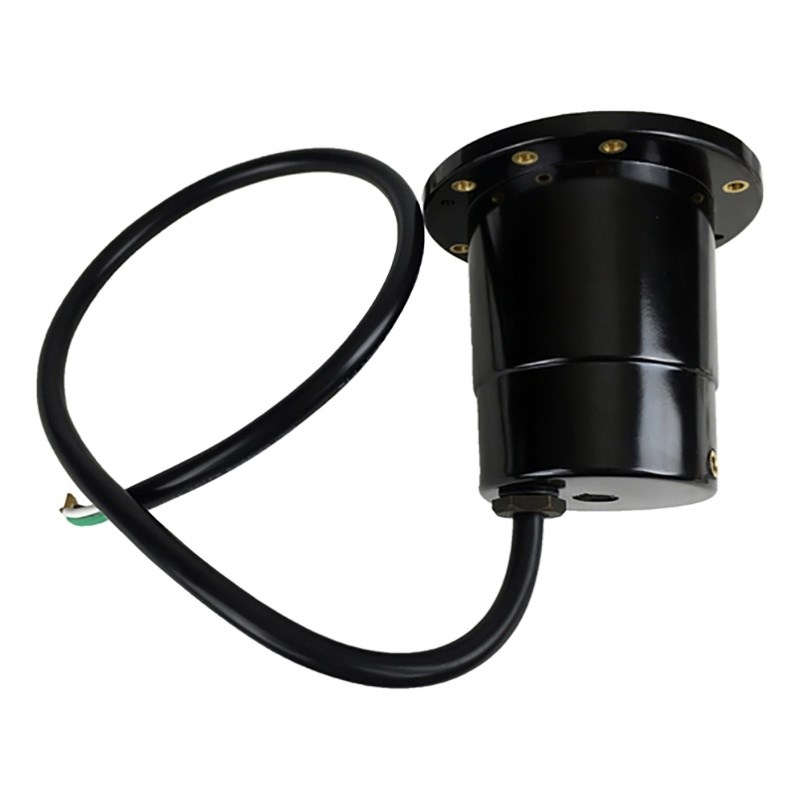 AQ Lighting Metal & Composite Well Light with Curved Grill Cover in Bronze