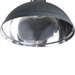 AQ Lighting Aluminum Open Bottom Hanging Pendant Ceiling Light in Gray