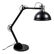 AQ Lighting Aluminum Table Lamp with Adjustable Single Light in Black