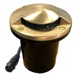 AQ Lighting Metal & Composite Well Light with One Leaf Cover in Brass