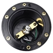 AQ Lighting Composite & Metal Well Light with Open Face Cover in Black