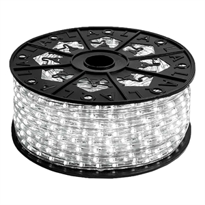 AQ Lighting Deluxe Plastic LED Rope Light Kit with Waterproof in Cool White
