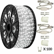 AQ Lighting Premium Plastic LED Rope Light Kit with Waterproof in Cool White