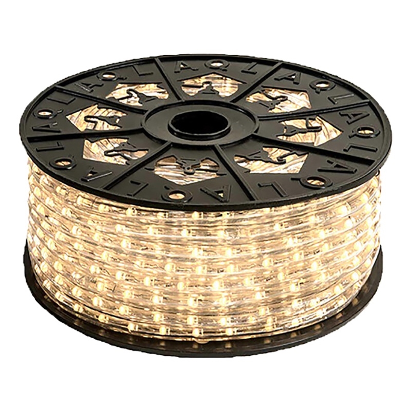 AQ Lighting Premium Plastic LED Rope Light Kit with Waterproof in Warm White