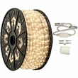 AQ Lighting Standard Plastic LED Rope Light Kit with Waterproof in Warm White