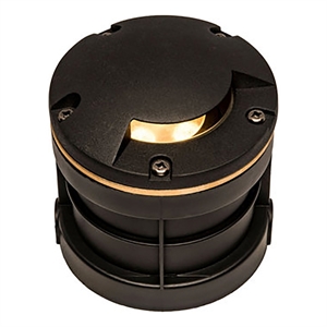 AQ Lighting 5&quot Metal & Composite Well Light with Mono Directional Cover in Black