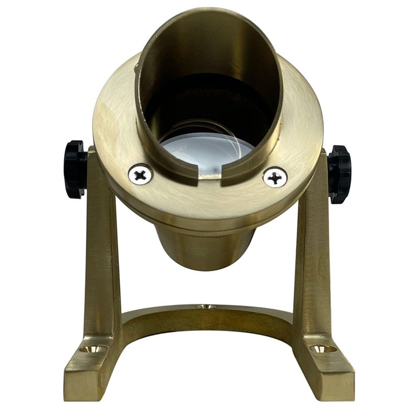 AQ Lighting 3-Piece Brass Underwater LED Cool White Light in Brass