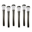 AQ Lighting 6-Piece Brass LED Mini Area Light Fixture Pro Kit in Bronze