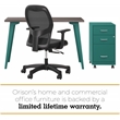 Orison 27x57 Mid Century Modern Metal Desk - Teal / Trail Walnut