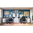 Orison Office Set Starter Pack - Alpine White Metal/ Mesh / Platinum Oak