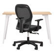 Orison Office Set Starter Pack - Alpine White Metal/ Mesh / Platinum Oak