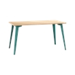 Orison Office Set Starter Pack -  Teal / Mesh / Platinum Oak