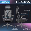 Lenovo Legion Mesh Gaming Chair Space Gray