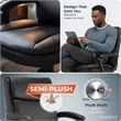 Click365 Ergonomic Office Leather Chair with Lumbar Support Transform 2.0 Black