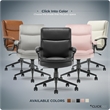 Click365 Ergonomic Office Leather Chair with Lumbar Support Transform 2.0 Black