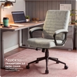 Click365 Transform 3.0 Ergonomic Mid Back Desk Chair Velvet Grey
