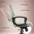 Click365 Transform 3.0 Ergonomic Mid Back Desk Chair Velvet Grey