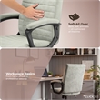 Click365 Transform 3.0 Ergonomic Mid Back Desk Chair Velvet Grey