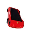 Titi Racer Modern Wood Shark Twin Race Car Bed with Remote Control in Red
