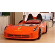 Titi Racer Modern TT Twin Race Car Bed with Remote Control in Red