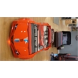 Titi Racer Modern GTI Wood Twin Race Car Bed with Remote Control in Red