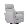 Second Story Home Soho Swivel Glider in Grey