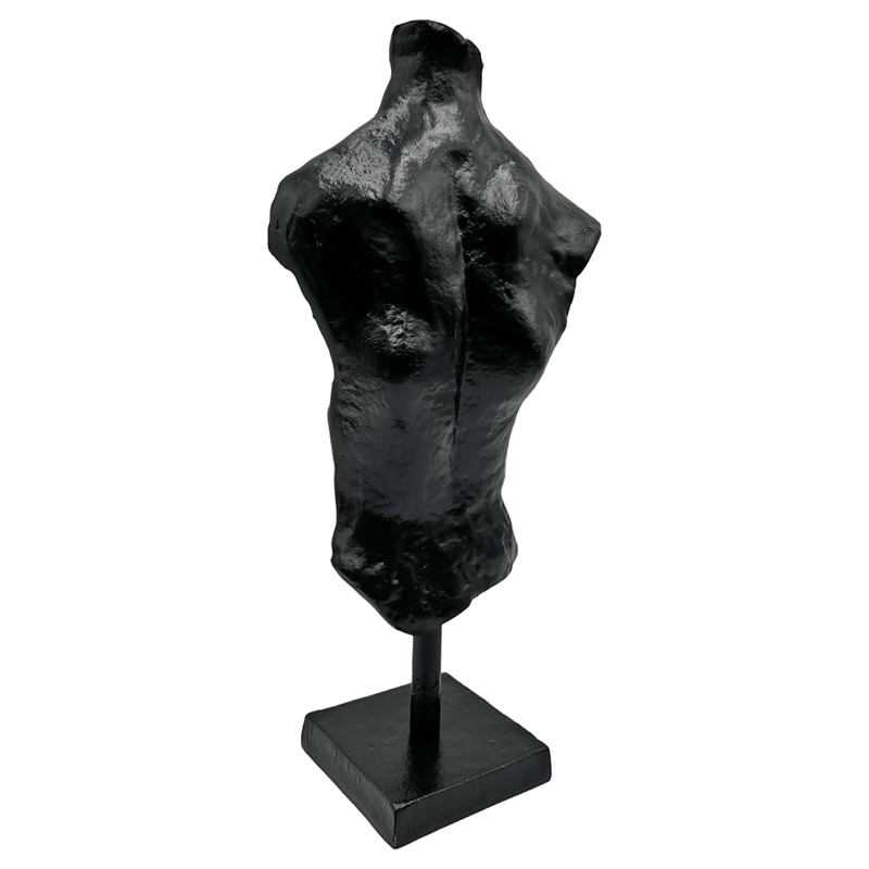 Bergamo Art 16 Inch Tall Decorative Handmade Aluminum Abstract Body Sculpture