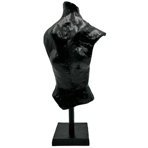 Bergamo Art 16 Inch Tall Decorative Handmade Aluminum Abstract Body Sculpture