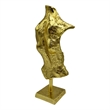 Bergamo Art 16 Inch Tall Decorative Handmade Aluminum Abstract Body Sculpture