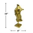 Bergamo Art 16 Inch Tall Decorative Handmade Aluminum Abstract Body Sculpture