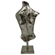 Bergamo Art 16 Inch Tall Decorative Handmade Aluminum Abstract Body Sculpture