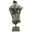 Bergamo Art 16 Inch Tall Decorative Handmade Aluminum Abstract Body Sculpture