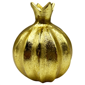Bergamo Art 6 Inch Tall Decorative Handmade Aluminum Pomegranate Flower Vase