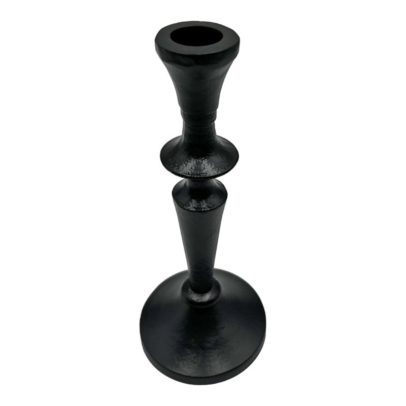 Bergamo Art 8 Inch Decorative Handmade Aluminum Artistic Candle holder Set of 2