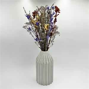 Bergamo Art 10 Inch High Real Preserved Mixed Bouquets Mix 7 in Small