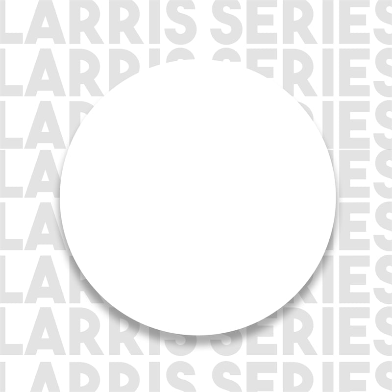 Larris Foyer Console  2 Doors White UV Print