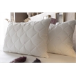 BATAMEX Duvetta Natural Wool Pillow with Protector Cover and Adjustable Filling
