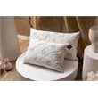 BATAMEX Duvetta Natural Wool Pillow with Protector Cover and Adjustable Filling