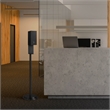 Luxe Floor Stand Touchless Hand Sanitizer Dispenser - 54 Matte Black