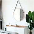 Aurora 36 Inch Round Backlit LED Wall Mirror